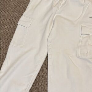TNA White Straight Leg Pants